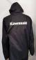 Preview: Kawasaki Regenjacke Sports Schwarz-Grün Gr.3XL